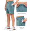 imageNORTHYARD Mens 7quot Gym Shorts Knit Athletic Tennis Shorts for Men with Zipper Pockets for Workout Athletic TrainingMelanite
