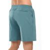 imageNORTHYARD Mens 7quot Gym Shorts Knit Athletic Tennis Shorts for Men with Zipper Pockets for Workout Athletic TrainingMelanite