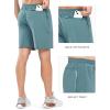 imageNORTHYARD Mens 7quot Gym Shorts Knit Athletic Tennis Shorts for Men with Zipper Pockets for Workout Athletic TrainingMelanite