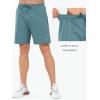 imageNORTHYARD Mens 7quot Gym Shorts Knit Athletic Tennis Shorts for Men with Zipper Pockets for Workout Athletic TrainingMelanite