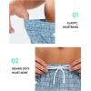 imageNORTHYARD Mens 9quot Board Shorts with 4 Pockets Swim Trunks Swimwear for Men Bathing Suit  No Mesh LinerBlue Contourlines