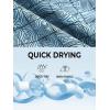 imageNORTHYARD Mens 9quot Board Shorts with 4 Pockets Swim Trunks Swimwear for Men Bathing Suit  No Mesh LinerBlue Contourlines