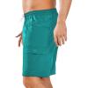 imageNORTHYARD Mens 9quot Board Shorts with 4 Pockets Swim Trunks Swimwear for Men Bathing Suit  No Mesh LinerBlue Green