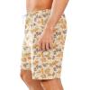 imageNORTHYARD Mens 9quot Board Shorts with 4 Pockets Swim Trunks Swimwear for Men Bathing Suit  No Mesh LinerCamo Coral
