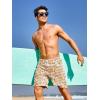 imageNORTHYARD Mens 9quot Board Shorts with 4 Pockets Swim Trunks Swimwear for Men Bathing Suit  No Mesh LinerCamo Coral