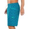 imageNORTHYARD Mens 9quot Board Shorts with 4 Pockets Swim Trunks Swimwear for Men Bathing Suit  No Mesh LinerGreen Blueblocks