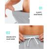 imageNORTHYARD Mens 9quot Board Shorts with 4 Pockets Swim Trunks Swimwear for Men Bathing Suit  No Mesh LinerLightgrey