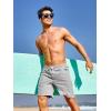 imageNORTHYARD Mens 9quot Board Shorts with 4 Pockets Swim Trunks Swimwear for Men Bathing Suit  No Mesh LinerLightgrey
