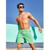 imageNORTHYARD Mens 9quot Board Shorts with 4 Pockets Swim Trunks Swimwear for Men Bathing Suit  No Mesh LinerMintgreen