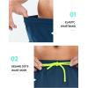 imageNORTHYARD Mens 9quot Board Shorts with 4 Pockets Swim Trunks Swimwear for Men Bathing Suit  No Mesh LinerSeablue