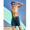 imageNORTHYARD Mens 9quot Board Shorts with 4 Pockets Swim Trunks Swimwear for Men Bathing Suit  No Mesh LinerSeablue