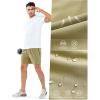 imageNORTHYARD Mens Athletic Running Shorts Quick Dry Workout Shorts Lightweight Sports Gym Basketball 7quot 9quot 5quot Hiking TennisKhaki