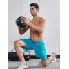 imageNORTHYARD Mens Athletic Tennis Shorts 7 Basketball Running Short with Zipper Pockets Quick Dry Lightweight Workout GymCoralheather