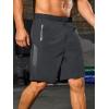 imageNORTHYARD Mens Running Athletic Shorts 5quot 7quot 9quot Workout Gym Short Tennis Quick Dry Active Sport Hiking BasketballDarkgrey