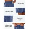 imageNORTHYARD Mens Running Athletic Shorts 5quot 7quot 9quot Workout Gym Short Tennis Quick Dry Active Sport Hiking BasketballFederalblue