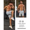 imageNORTHYARD Mens Running Athletic Shorts 5quot 7quot 9quot Workout Gym Short Tennis Quick Dry Active Sport Hiking BasketballLightgrey