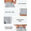 imageNORTHYARD Mens Running Athletic Shorts 5quot 7quot 9quot Workout Gym Short Tennis Quick Dry Active Sport Hiking BasketballLightgrey