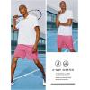 imageNORTHYARD Mens Running Athletic Shorts 5quot 7quot 9quot Workout Gym Short Tennis Quick Dry Active Sport Hiking BasketballPowderpink