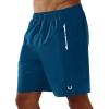 imageNORTHYARD Mens Running Athletic Shorts 5quot 7quot 9quot Workout Gym Short Tennis Quick Dry Active Sport Hiking BasketballSeablue