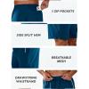 imageNORTHYARD Mens Running Athletic Shorts 5quot 7quot 9quot Workout Gym Short Tennis Quick Dry Active Sport Hiking BasketballSeablue