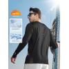 imageNORTHYARD Mens Sun Protection Shirts Long Sleeve UPF 50 Rash Guard Swim Shirt Athletic Running UV Fishing Hiking SPFBlack