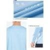 imageNORTHYARD Mens Sun Protection Shirts Long Sleeve UPF 50 Rash Guard Swim Shirt Athletic Running UV Fishing Hiking SPFSkyblue
