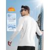 imageNORTHYARD Mens Sun Protection Shirts Long Sleeve UPF 50 Rash Guard Swim Shirt Athletic Running UV Fishing Hiking SPFWhite