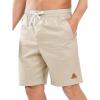 imageNORTHYARD Mens Casual ShortsCotton 9quot Golf Work Summer Beach Hiking Shorts with PocketsBeigegrey