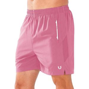 imageNORTHYARD Mens Running Athletic Shorts 5quot 7quot 9quot Workout Gym Short Tennis Quick Dry Active Sport Hiking BasketballPowderpink