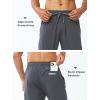 imageNORTHYARD Mens Athletic Pants Running Workout Joggers Lightweight Gym Jogging Track Casual Sweatpants with Zipper PocketsDarkgrey
