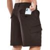 imageNORTHYARD Mens Casual Cargo Shorts 9quot Golf Athletic Classic Work Stretch Hiking Lightweight Quick Dry Outdoor Travel FishingBrown