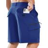 imageNORTHYARD Mens Casual Cargo Shorts 9quot Golf Athletic Classic Work Stretch Hiking Lightweight Quick Dry Outdoor Travel FishingRoyalblue