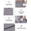 imageNORTHYARD Mens Casual Cargo Shorts 9quot Golf Athletic Classic Work Stretch Hiking Lightweight Quick Dry Outdoor Travel FishingStone