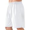 imageNORTHYARD Mens 10quot Athletic Shorts Basketball Workout Gym Lightweight Quick Dry Shorts with Mesh ampamp Zip PocketsWhite
