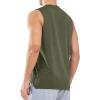 imageNORTHYARD Mens Tank Top Workout Running Shirts Sleeveless Quick Dry Muscle Shirts Athletic Gym VestArmygreen