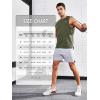 imageNORTHYARD Mens Tank Top Workout Running Shirts Sleeveless Quick Dry Muscle Shirts Athletic Gym VestArmygreen