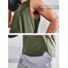 imageNORTHYARD Mens Tank Top Workout Running Shirts Sleeveless Quick Dry Muscle Shirts Athletic Gym VestArmygreen
