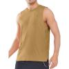 imageNORTHYARD Mens Tank Top Workout Running Shirts Sleeveless Quick Dry Muscle Shirts Athletic Gym VestLightkhaki