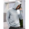 imageNORTHYARD Mens UPF 50 Long Sleeve Hoodie Shirts Sun Protection Fishing Swim Beach Lightweight Quick Dry UV SPF Rash GuardGreyheather