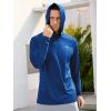 imageNORTHYARD Mens UPF 50 Long Sleeve Hoodie Shirts Sun Protection Fishing Swim Beach Lightweight Quick Dry UV SPF Rash GuardRoyalblue