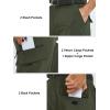 imageNORTHYARD Mens Cargo Hiking Pants Lightweight Quick Dry Outdoor Fishing Travel Active Sweatpants with Multi PocketsArmy Green