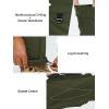 imageNORTHYARD Mens Cargo Hiking Pants Lightweight Quick Dry Outdoor Fishing Travel Active Sweatpants with Multi PocketsArmy Green