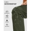 imageNORTHYARD Mens Cargo Hiking Pants Lightweight Quick Dry Outdoor Fishing Travel Active Sweatpants with Multi PocketsArmy Green