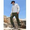 imageNORTHYARD Mens Cargo Hiking Pants Lightweight Quick Dry Outdoor Fishing Travel Active Sweatpants with Multi PocketsArmy Green