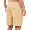 imageNORTHYARD Mens Casual ShortsCotton 9quot Golf Hiking Drawstring Elastic Waist Work Shorts with Zipper PocketsLightkhaki