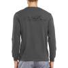 imageNORTHYARD Mens Cotton Long Sleeve TShirts Graphic Casual Stylish Crew Neck Tee Shirts for Men OutdoorsDarkgrey