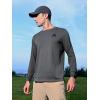 imageNORTHYARD Mens Cotton Long Sleeve TShirts Graphic Casual Stylish Crew Neck Tee Shirts for Men OutdoorsDarkgrey