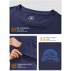 imageNORTHYARD Mens Cotton Long Sleeve TShirts Graphic Casual Stylish Crew Neck Tee Shirts for Men OutdoorsNavy