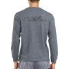 imageNORTHYARD Mens Cotton Long Sleeve TShirts Graphic Casual Stylish Crew Neck Tee Shirts for Men OutdoorsSmokeheather