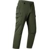 imageNORTHYARD Mens Cargo Hiking Pants Lightweight Quick Dry Outdoor Fishing Travel Active Sweatpants with Multi PocketsArmy Green